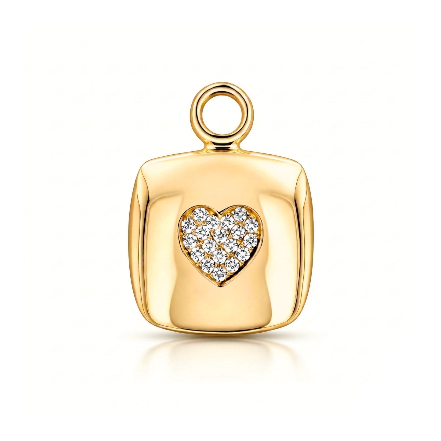 14K Customizable Playing Card Pendant
