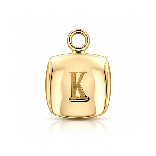 14K Customizable Playing Card Pendant