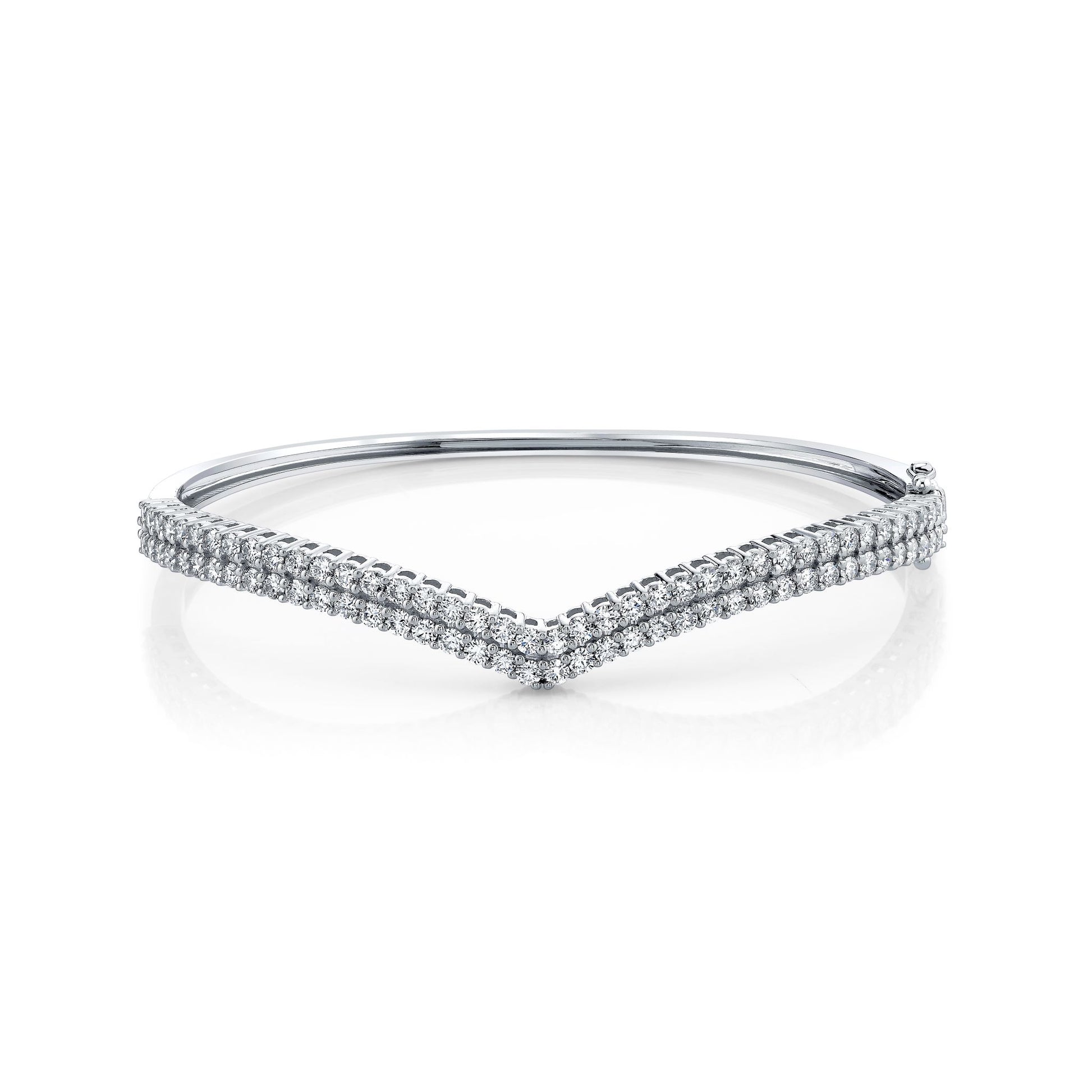 TVON 14K 2.78cttw VS Diamond Wonder Bangle