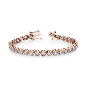 14K 5.20cttw VS Diamond Tennis Bracelet