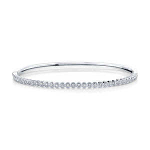 14K 0.85cttw VS Diamond Bangle