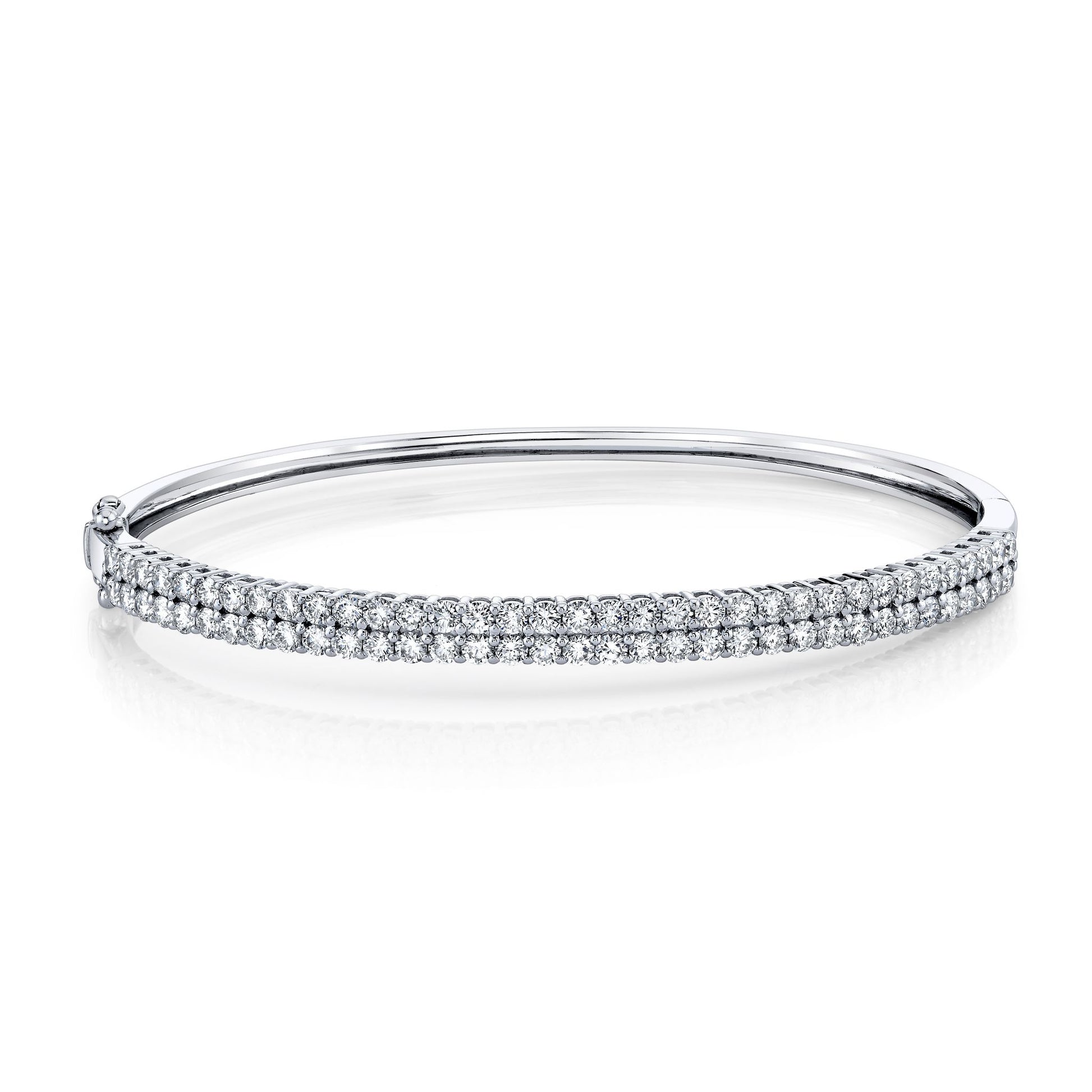 TVON 14K 3.22cttw VS Diamond Bangle