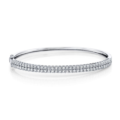 TVON 14K 3.22cttw VS Diamond Bangle
