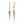 Load image into Gallery viewer, 14K 0.43cttw VS Diamond Stiletto Drop Earrings
