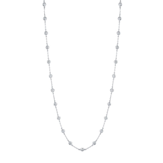 TVON 14K 2.00cttw VS Diamond Station Necklace
