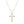 Load image into Gallery viewer, 14K 1.60cttw VS Diamond Cross Necklace
