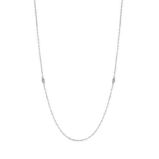 TVON 14K 0.04cttw VS Diamond Chain