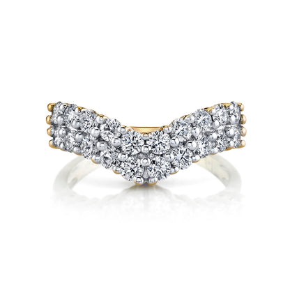 14K 1.03cttw VS White Diamond Wonder Ring