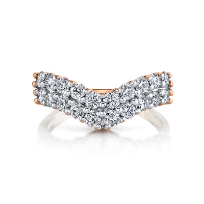 14K 1.03cttw VS White Diamond Wonder Ring