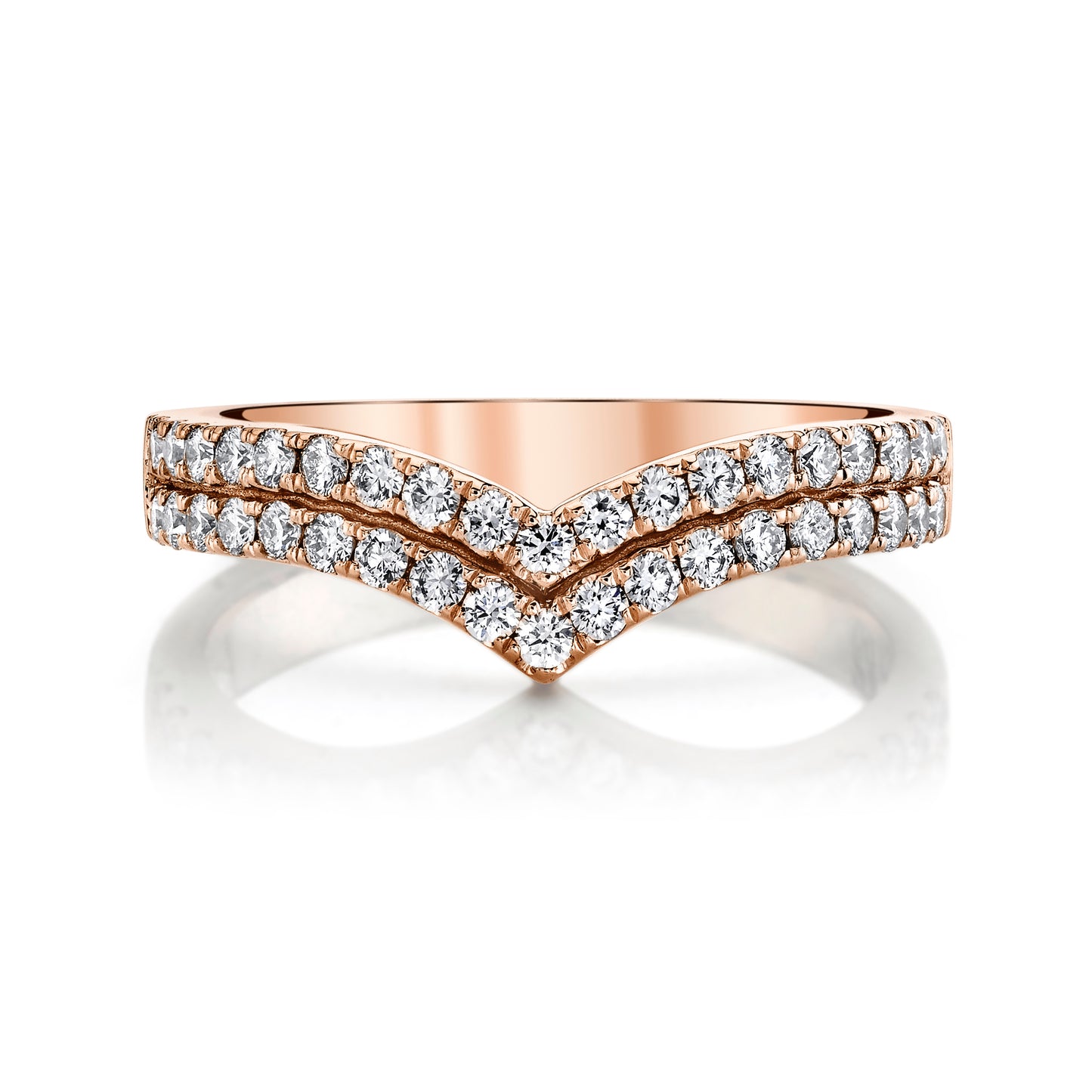 14K 0.53cttw VS White Diamond Wonder Ring