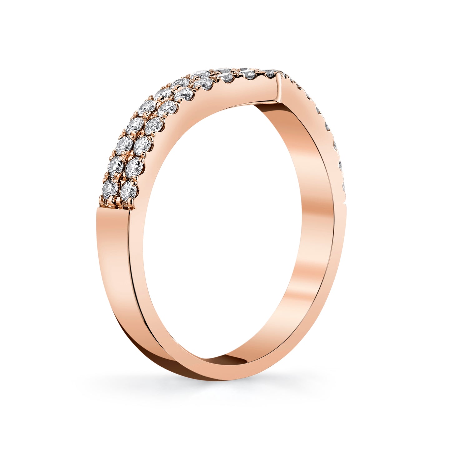 14K 0.53cttw VS White Diamond Wonder Ring