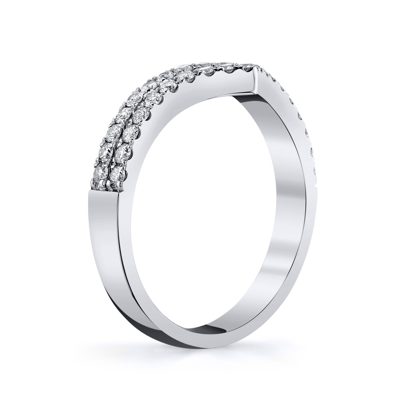 14K 0.53cttw VS White Diamond Wonder Ring