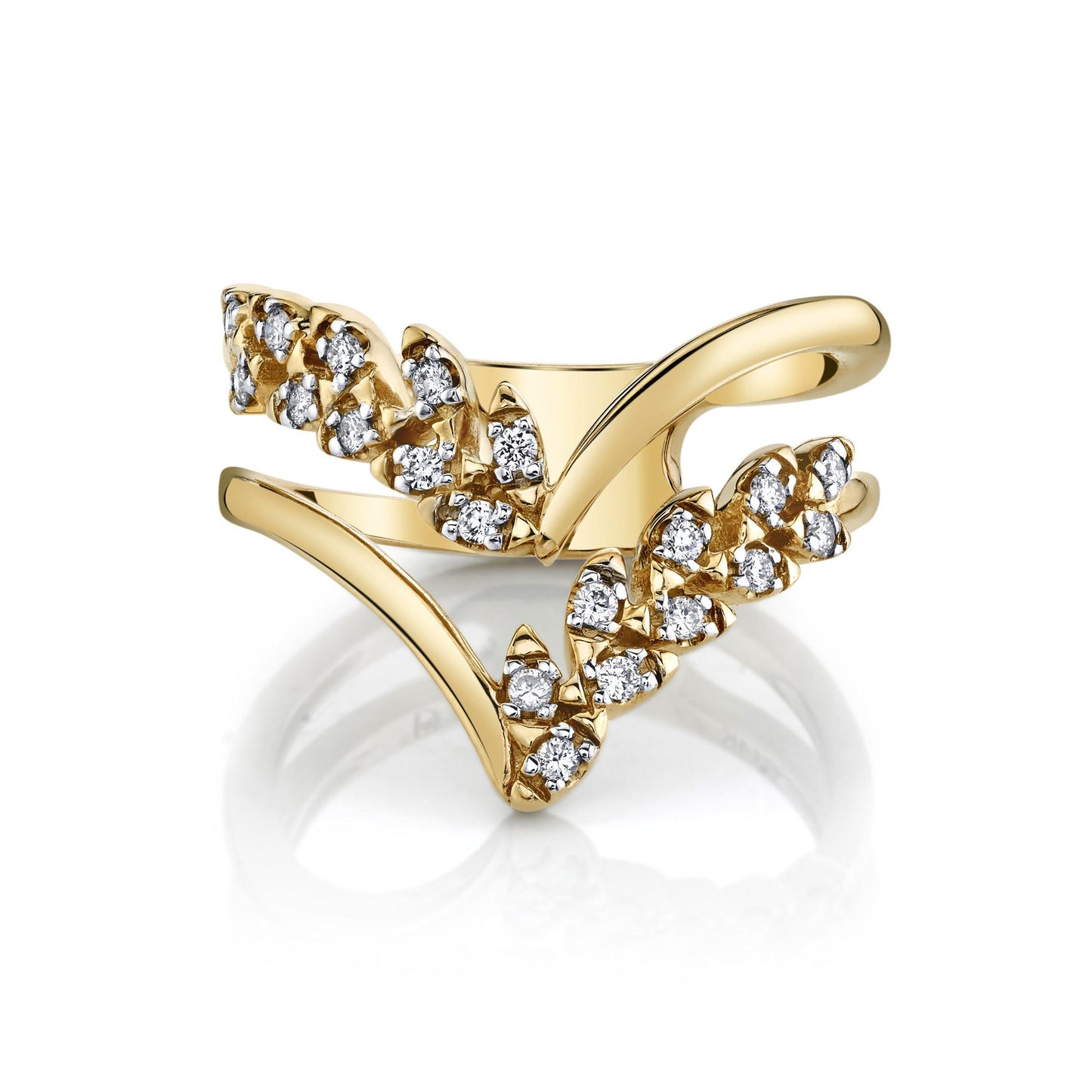 TVON 14K 0.20cttw VS Diamond Wonder Ring