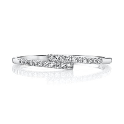 TVON 14K 0.10cttw VS Diamond Bypass Ring
