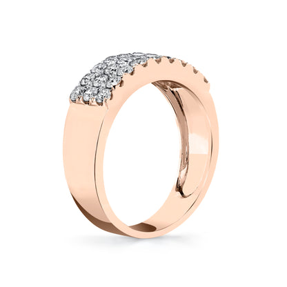 TVON 14K 1.09cttw VS Diamond Band Ring