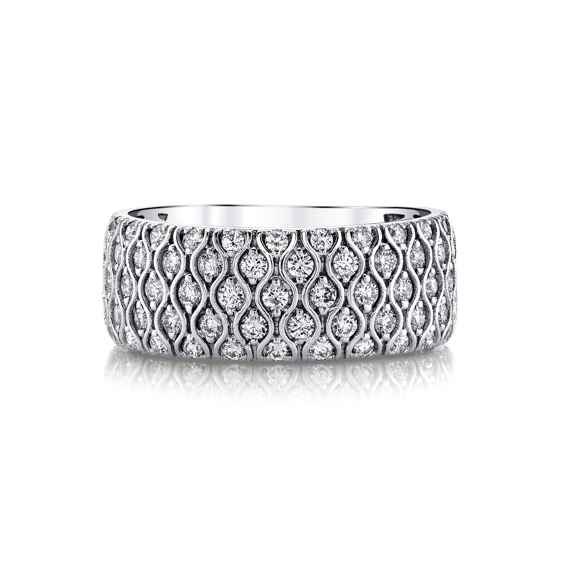 TVON 14K 1.30cttw VS Diamond Band Ring