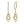 Load image into Gallery viewer, TVON 14K 0.49cttw VS Diamond Drop Earrings
