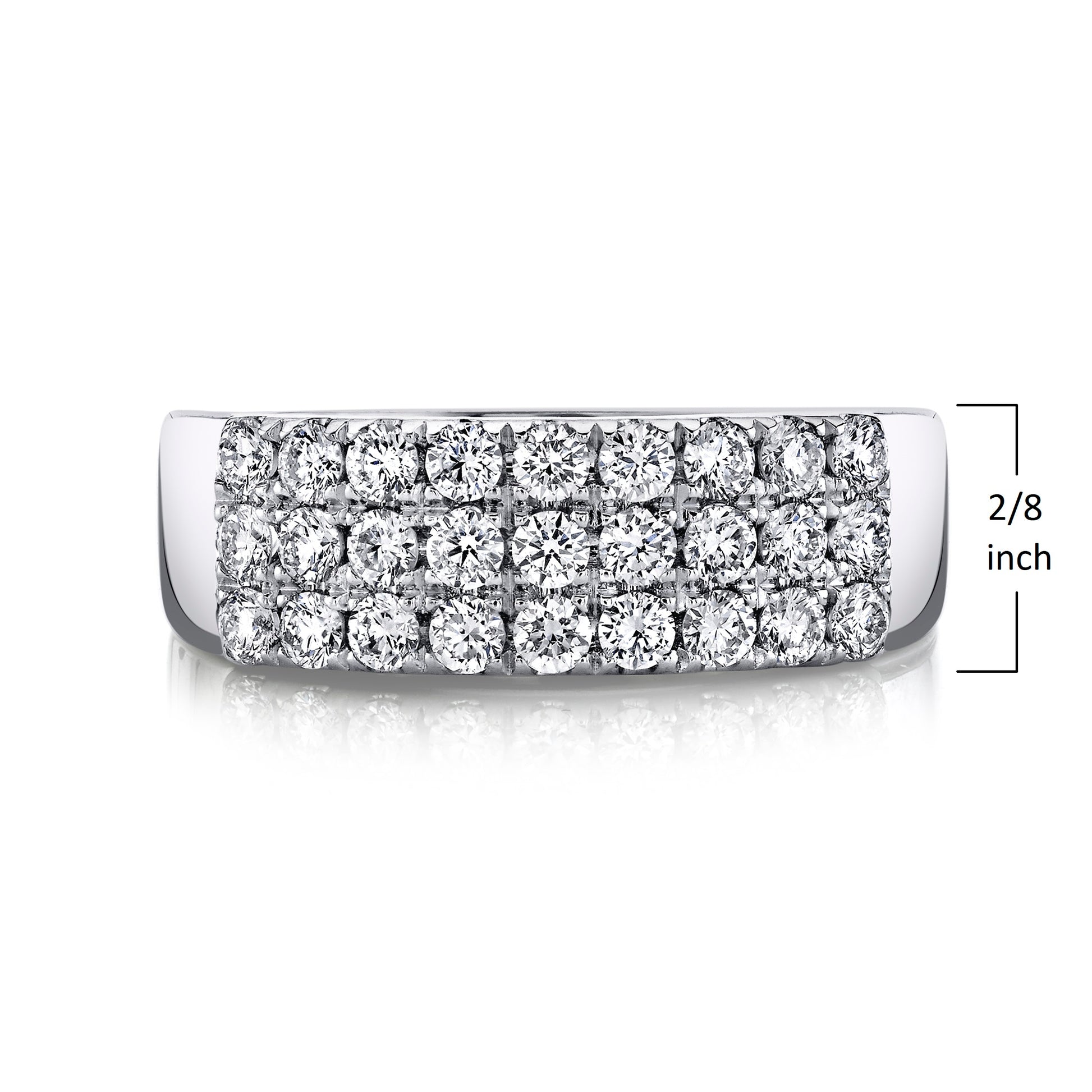 TVON 14K 1.09cttw VS Diamond Band Ring