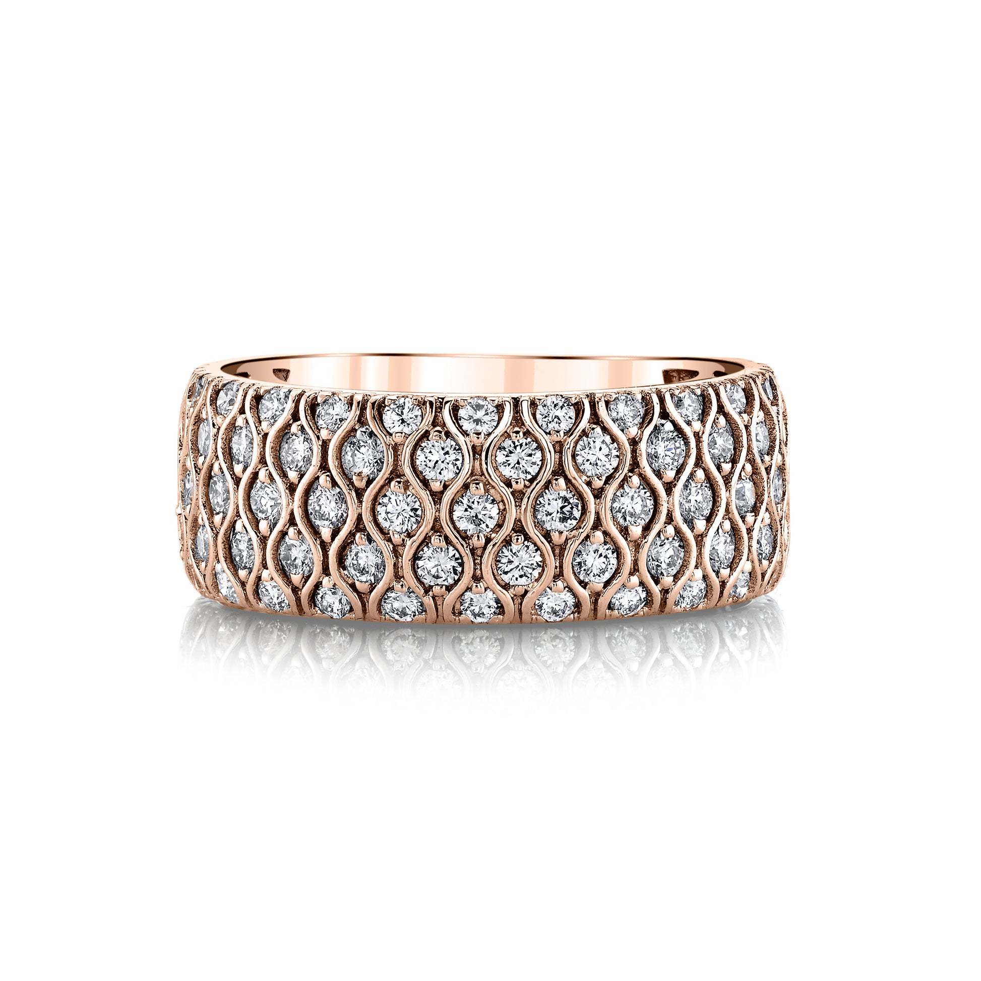 TVON 14K 1.30cttw VS Diamond Band Ring
