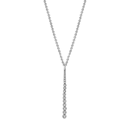 TVON 14K 0.34cttw VS Diamond Stiletto Pendant